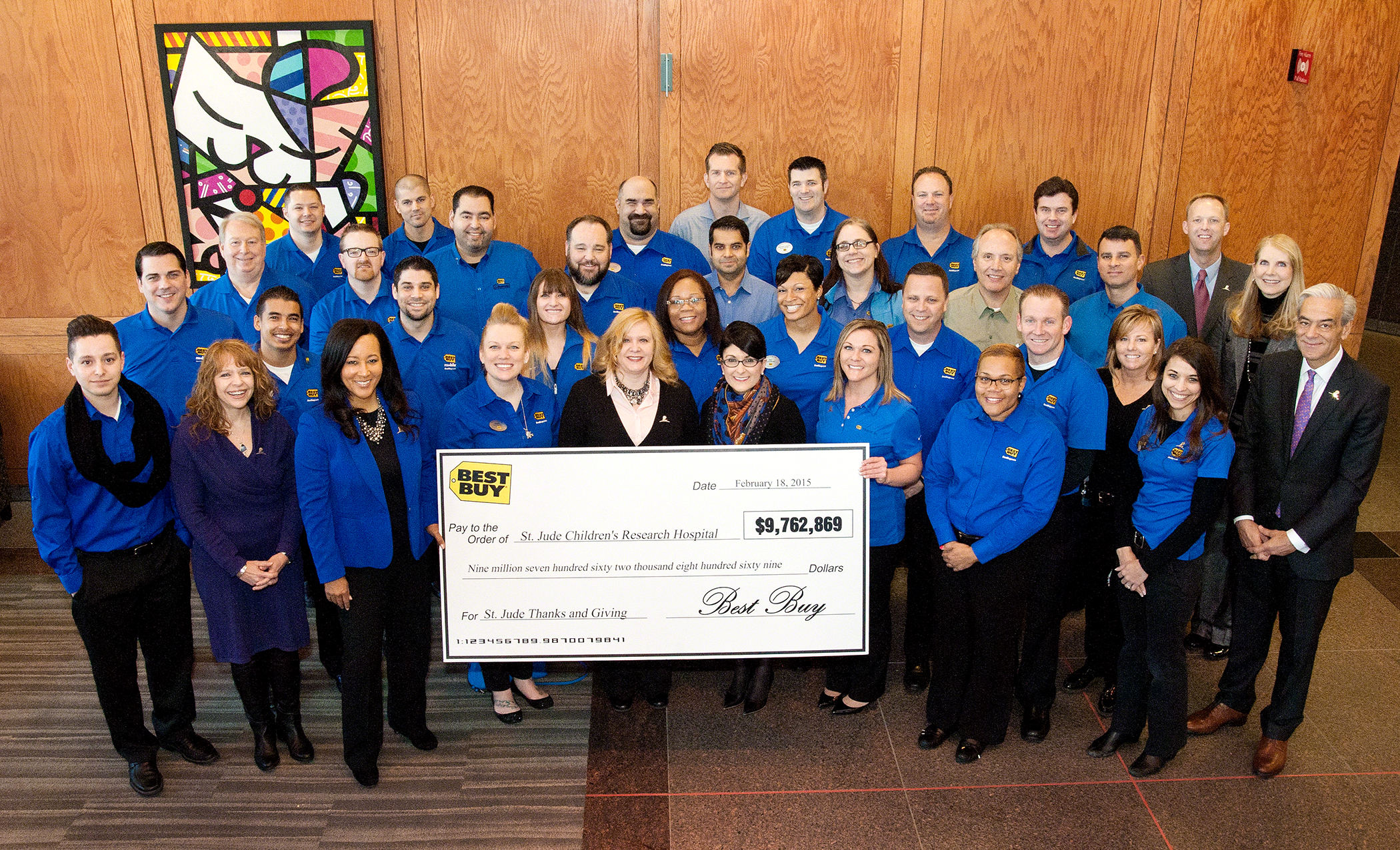 Best Buy Helps Donate $9.7M to St. Jude Children’s Research Hospital ...