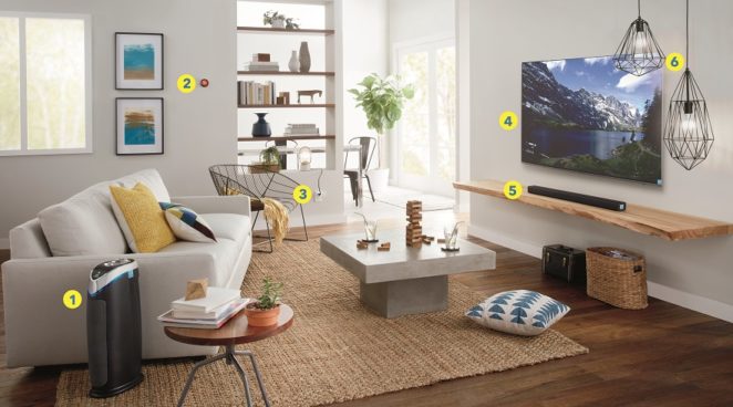 Best Buy - living room