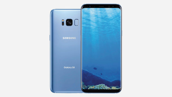 Best Buy - Coral Blue Galaxy S8
