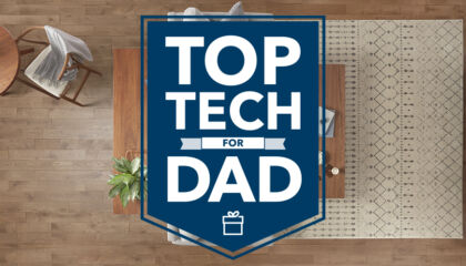 Before you default to a new tie or “World’s Greatest Dad” coffee mug, consider showing your dad how much you appreciate him by giving him the gift of tech this Father’s Day.