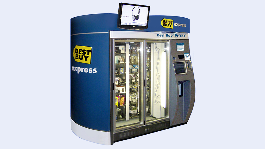 Risultati immagini per best buy vending machine