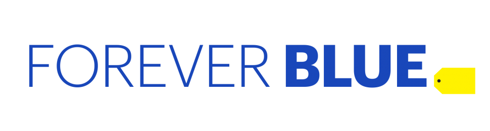 Forever Blue logo.