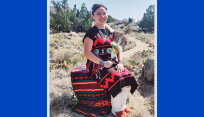 Saraphina Scott is going places at Best Buy. And she's proudly sharing her Diné (Navajo) culture each step of the way.