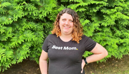 “Best Buy has been a great place to work as a mom,” Elizabeth Biederman said.