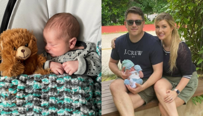 Chase Christman, who leads our delivery distribution center in Flower Mound, Texas, took paternity leave for four weeks.