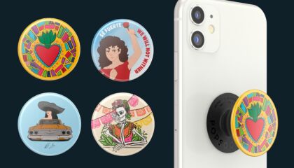 Four teens from Best Buy Teen Tech Centers across the country had the opportunity to express and celebrate their Latinx heritage by creating their own PopSockets PopGrip to be sold as part of our Latinx Heritage Month campaign.