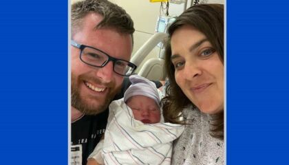 After trying for years to start a family, Beverly and Ted Minda welcomed Matty Lou on Sept. 21.