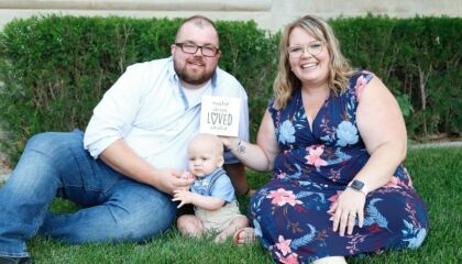 It’s estimated that about 140,000 children are adopted by American families each year. In August, Best Buy employee Mike Mamula and his wife, Shay, became one of those families with the adoption of their first child, Bodhi.