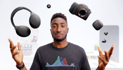 We've partnered with tech influencer, reviewer and creator Marques Brownlee, known as @MKBHD to his millions of followers across social media.