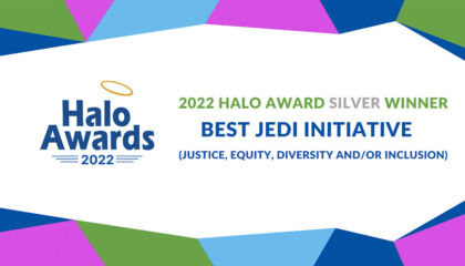 We were recognized in the category of Best JEDI Initiative for our partnership with PopSockets, which launched during Black History Month last year.