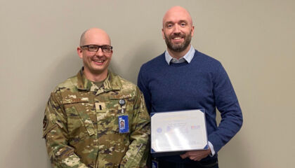 While Matt Jesse is away from work to serve in the Minnesota National Guard, he’s grateful to know someone is watching out for him back at the Best Buy corporate office.
