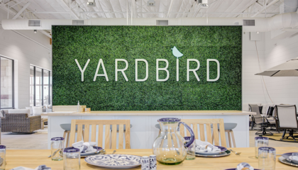 Unlike many other outdoor furniture retailers, Yardbird makes its products with the environment in mind.
