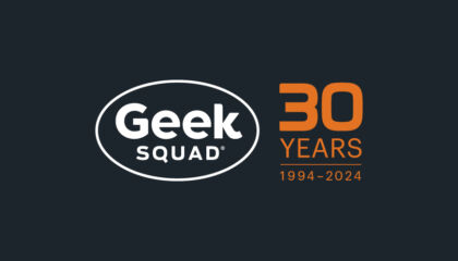 Image of the Geek Squad logo