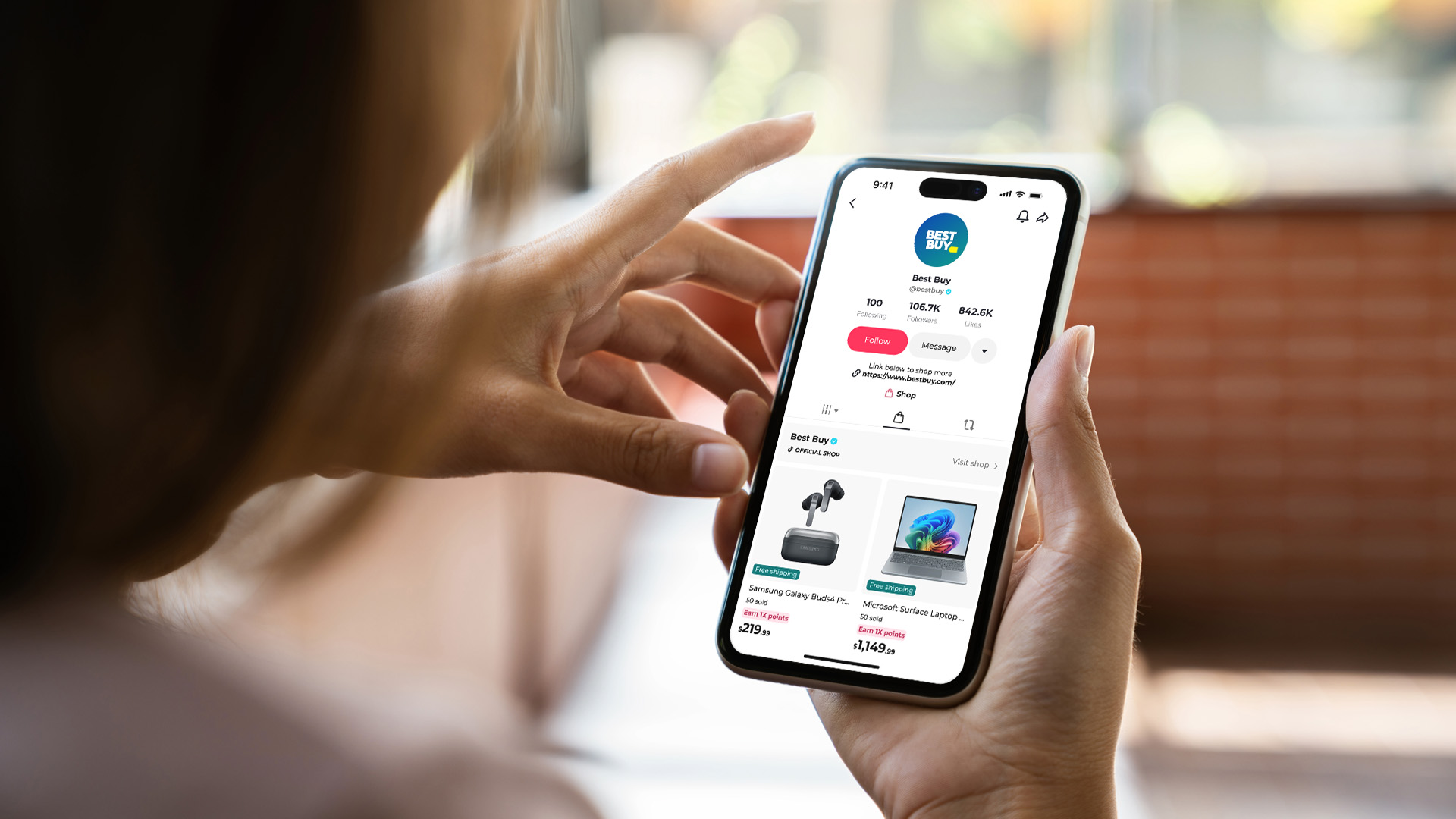 Best Buy TikTok Shop