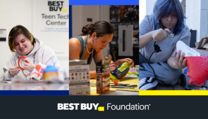 Star quarterback Caleb Williams teams up with Best Buy Foundation for teen-designed cleats