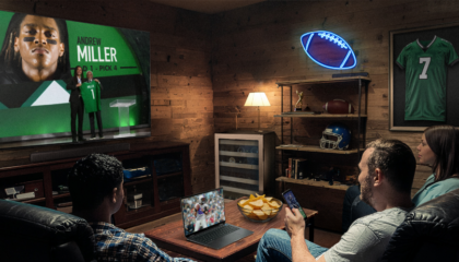 Millions of fans transform into armchair general managers, breaking down tape, debating picks, and questioning every trade from the comfort of home. For fans who treat the Draft as more than background TV, Best Buy is the first-round pick for powering draft-day decision making. 