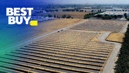 The new solar sites are joining our existing solar projects in South Carolina, Michigan, California and Texas.